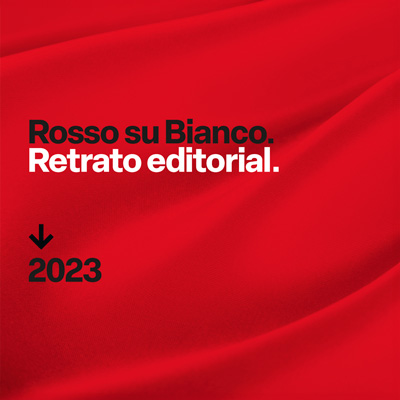 ‘Rosso su Bianco’ 3/3. Retrato editorial. 2023.