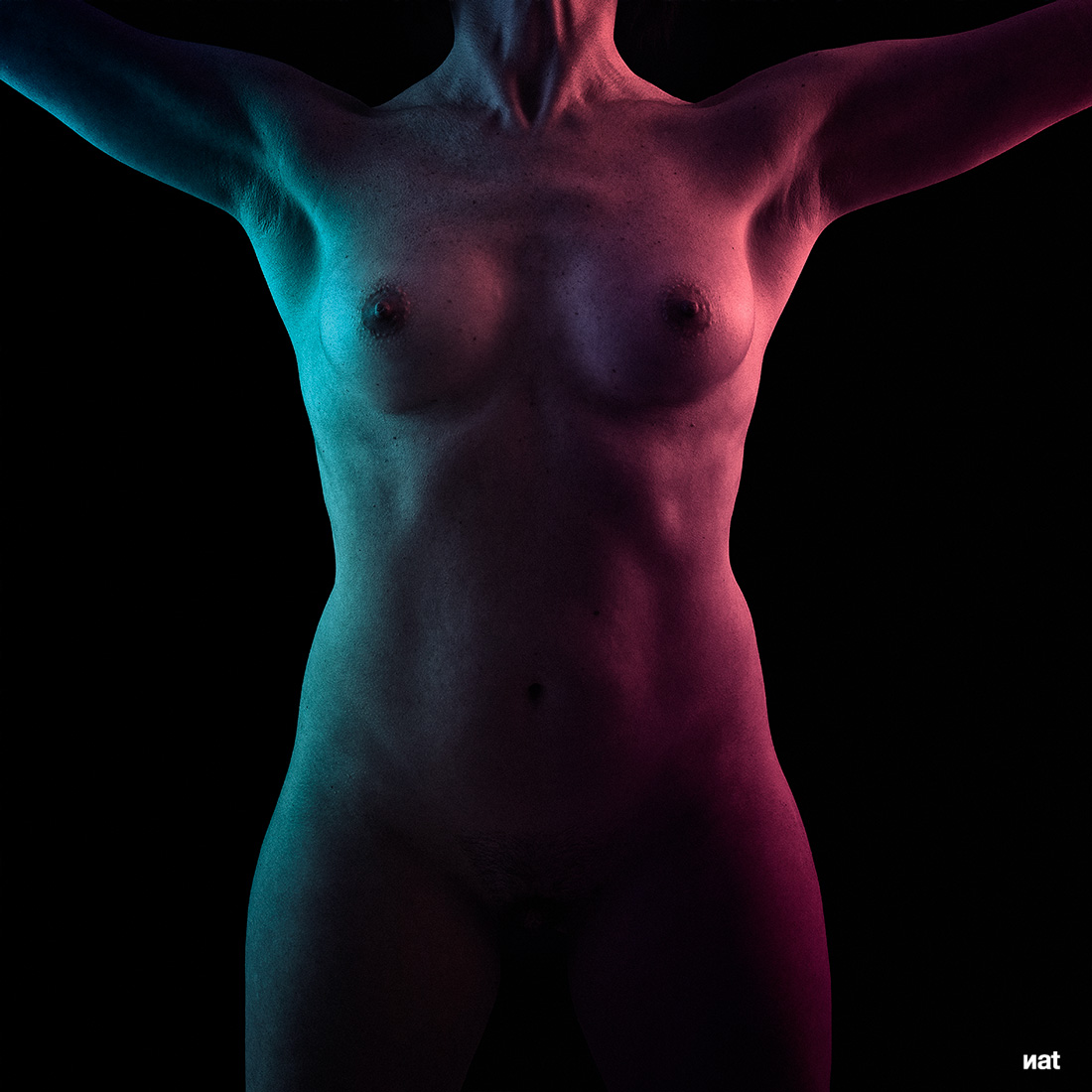 Retrato. Desnudo. Cuerpo. 2016. Fotografía de Nat Gutiérrez.
