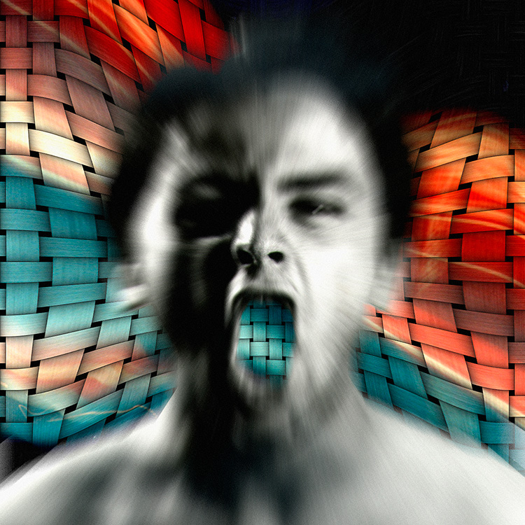 Secuencia fotográfica 'Fusión involuntaria con la materia de los sueños' 1/5. 2003.