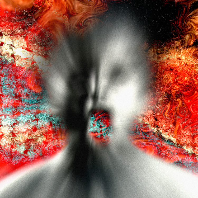 Secuencia fotográfica 'Fusión involuntaria con la materia de los sueños' 3/5. 2003.