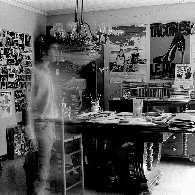 Mi estudio en 1995.