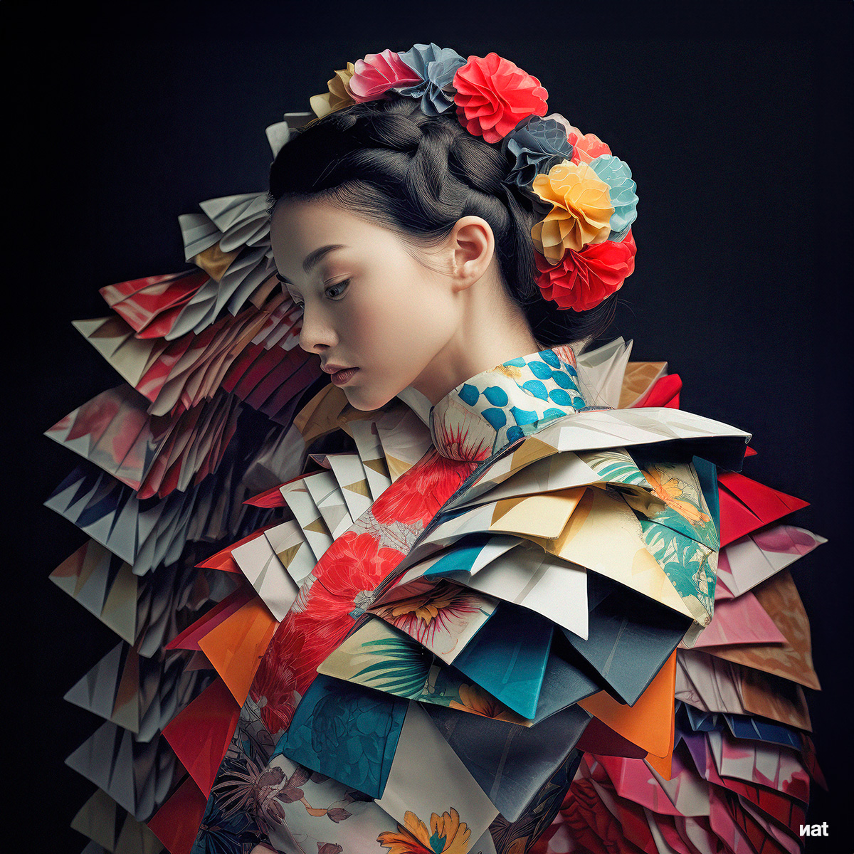 Origami Women. Serie.